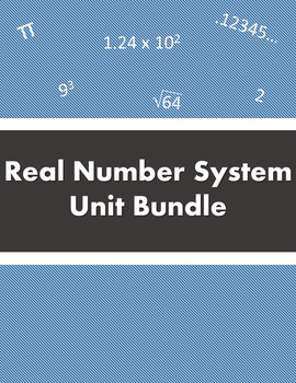 Preview of Real Number System Unit Bundle