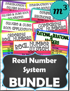 Preview of Real Number System_DIGITAL NOTES➡BUNDLE (Distance Learning)