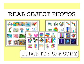 Preview of Real Object Photos - Fidgets & Sensory