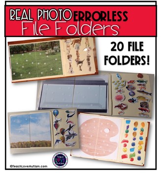 Preview of Real Photo Errorless File Folders