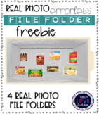 FREE Errorless File Folders with Real Photos