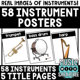 Real Photo Instrument Posters {58 Instruments}