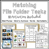 Real Photo Matching File Folder Activities for Special Education