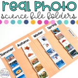 Real Photo Science File Folder Activities for Special Ed