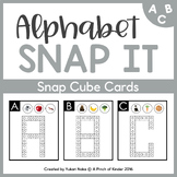 Alphabet Snap It: Real Photo Snap Cube Letter Cards