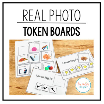 Preview of Real Photo Token Board