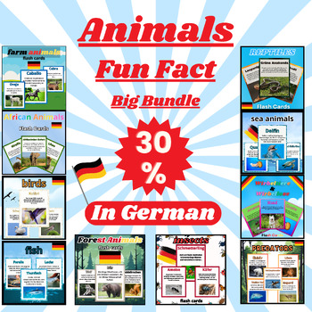 Preview of Real Pictures Bundle Of Sea,Predators,Forest...& Reptiles Animals, in German.