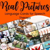 Real Pictures - Language Cards for Speech Therapy!