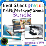 Real Stock Photos for Middle Developing Sounds.  Articulat