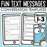 Fun Text Messages - 25 Written Comprehension Templates for