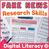 Real V Fake News Internet Research Skills Lesson Plan