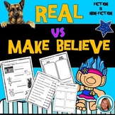 Real VS Make Believe FACT and FICTION Week Unit