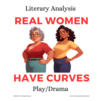 Preview of Real Women Have Curves: Literary Analysis Lesson Plan