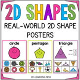 Real-World 2D Shape Posters Kindergarten