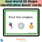 Real World 2D Shapes Boom Cards (3 Choices)
