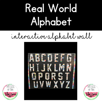 Preview of Real World Alphabet Posters [Pictures/Brands]