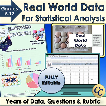 Preview of Real World Data for Statistical Analysis and Infographic Project