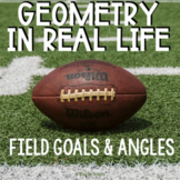 Real World Geometry - Football : Right Triangles Activity