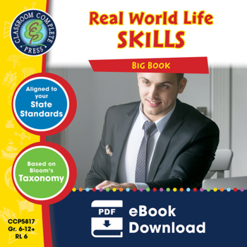 Preview of Real World Life Skills BIG BOOK Gr. 6-12+ - Bundle