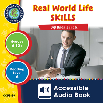 Preview of Real World Life Skills Bundle - Accessible Audio Book Gr. 6-12+