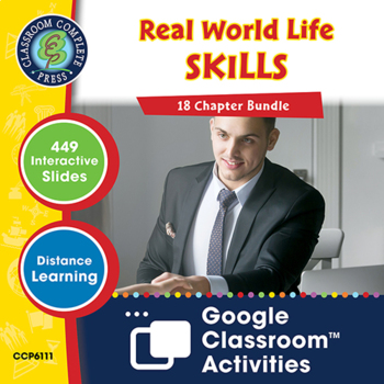 Preview of Real World Life Skills - Google Slides Gr. 6-12+ (SPED) - BUNDLED RESOURCE