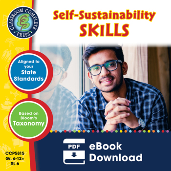 Preview of Real World Life Skills - Self-Sustainability Skills Gr. 6-Adult