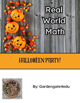 Preview of Real World Math: Creative Halloween Party!