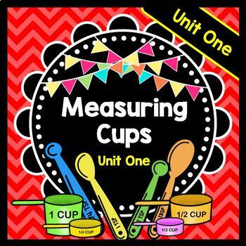 Preview of Life Skills Real World Math: Measuring Cups, Recipes and Cooking. Unit One