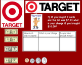 Real World Math (POWERPOINT) - Target Gift Card CBI; Life Skills