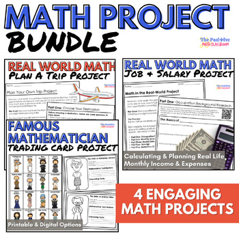 Preview of Real World Math Project Bundle