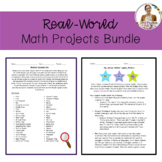 Real-World Middle School Math Projects Bundle