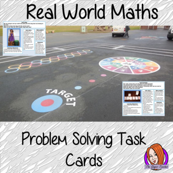 Preview of Real World Math Task Cards