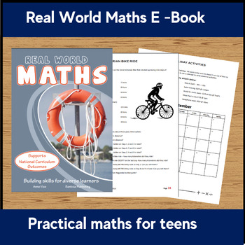 Preview of Real World Maths ebook for life skills