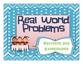 Real World Problem Solving with Algebra