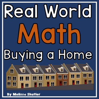 Preview of Real World Math Project Buying a Home