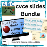 Real and nonsense cvce words: long vowel slides to read, s