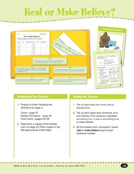 Real And Make Believe Worksheets Teaching Resources Tpt