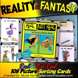 Reality or Fantasy Sort - 108 Sorting Cards for Budding Readers!