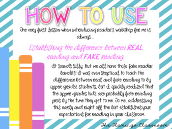 Real vs. Fake Reading | Student Designable Bookmarks by Harper Grey