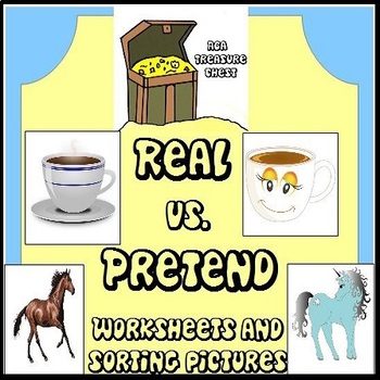 Preview of Real vs. Pretend Activities- Autism ABA