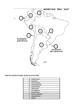 Quiz sobre países