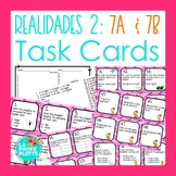 Realidades Auténtico 2 Capítulos 7A & 7B Task Cards | Span
