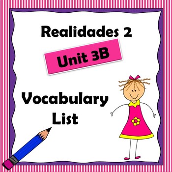 Realidades 2 Review Worksheets Teaching Resources Tpt