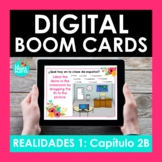 Realidades Auténtico 1 Capítulo 2B BOOM CARDS | Digital Ta