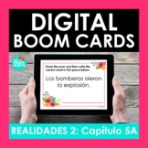 Realidades Auténtico 2 Chapter 5A BOOM CARDS | Digital Task Cards