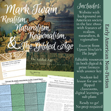 Realism, Naturalism, & Regionalism in Literature: Mark Twa