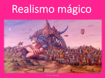 Preview of Introducción al realismo mágico cine, arte, literatura | Lesson magical realism