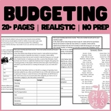 Realistic Budgeting Project for High School