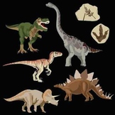 Realistic Dinosaur Clip Art
