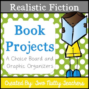 Preview of Book Project: Realistic Fiction Genre Choice Board